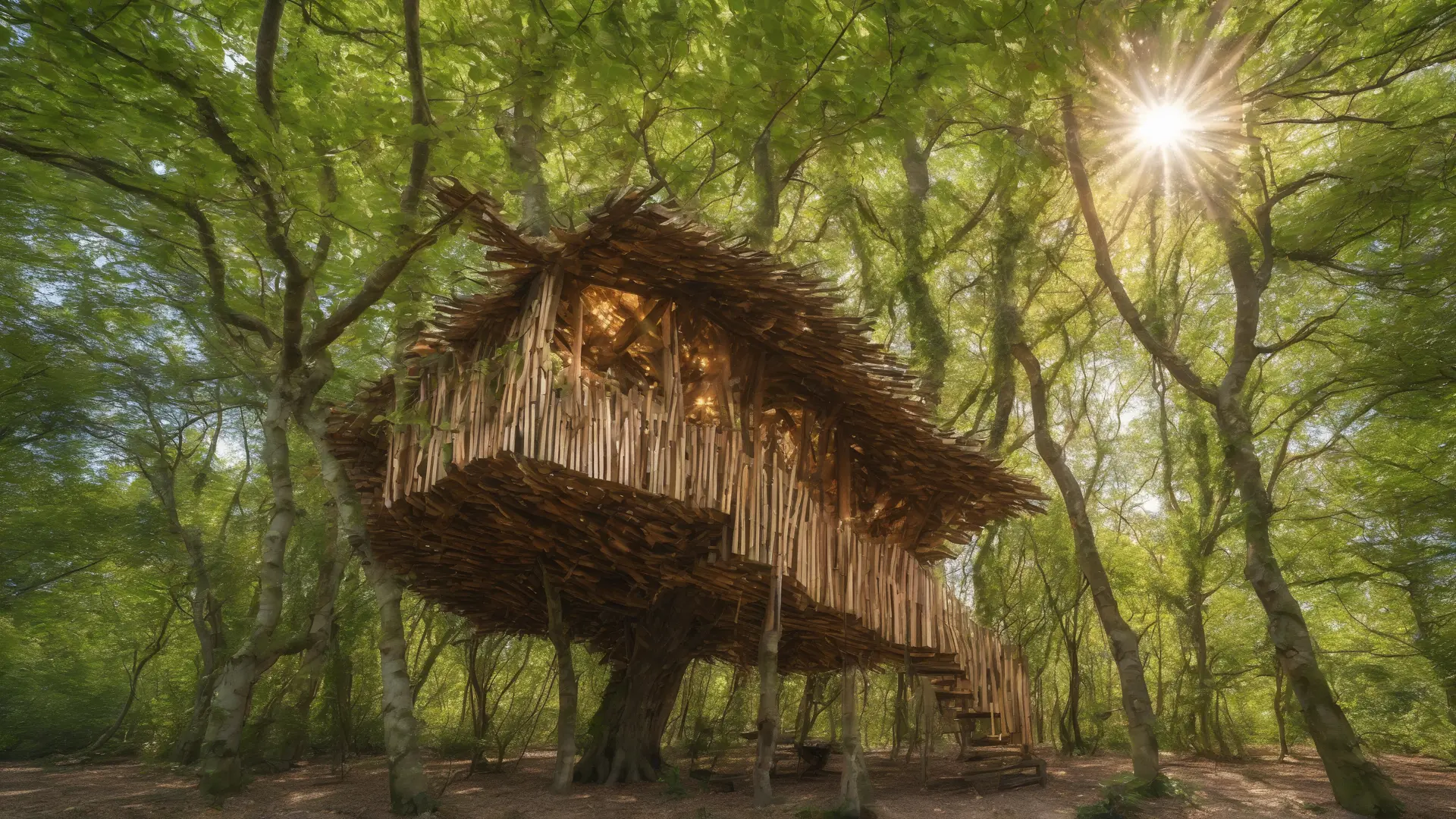 Hébergement insolite à Beaune, cabane dans les arbres en pleine nature