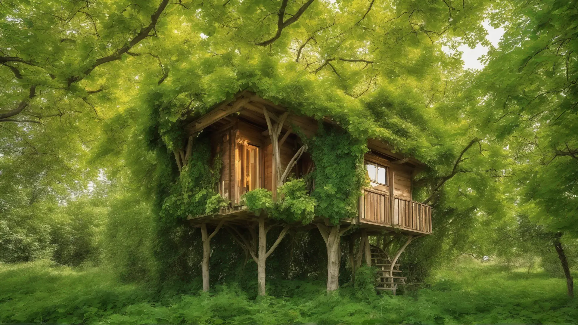 Hébergement insolite à Dijon, cabane dans les arbres en pleine nature