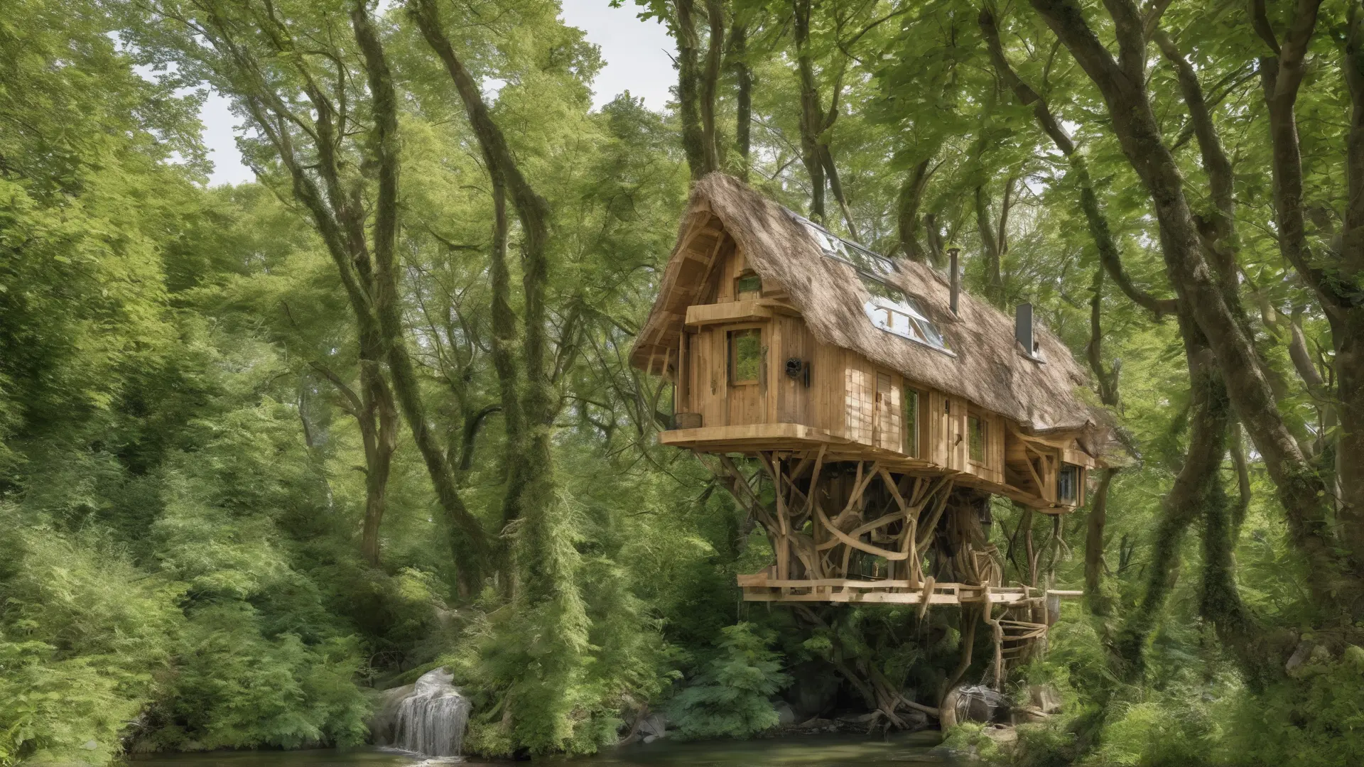 Hébergement insolite en Île-de-France : cabane dans les arbres