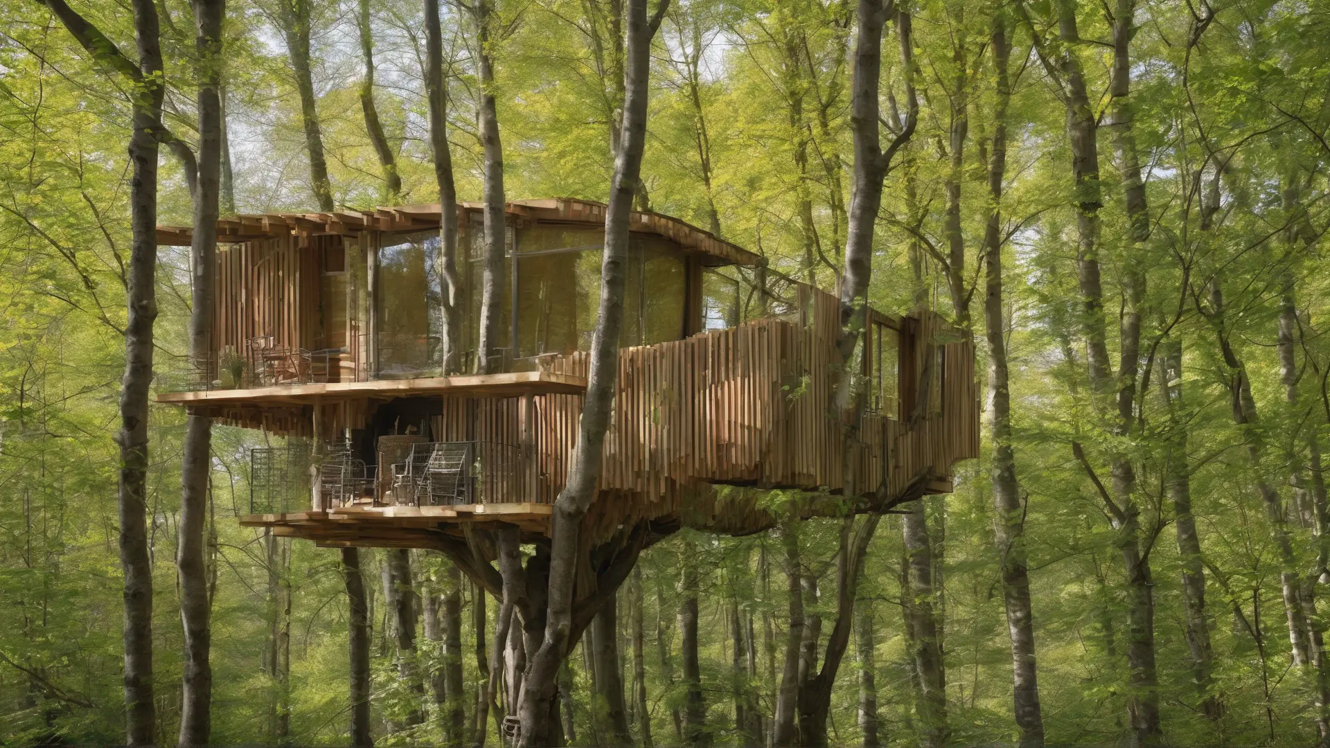 Hébergement insolite Indre et Loire - cabane perchée dans les arbres