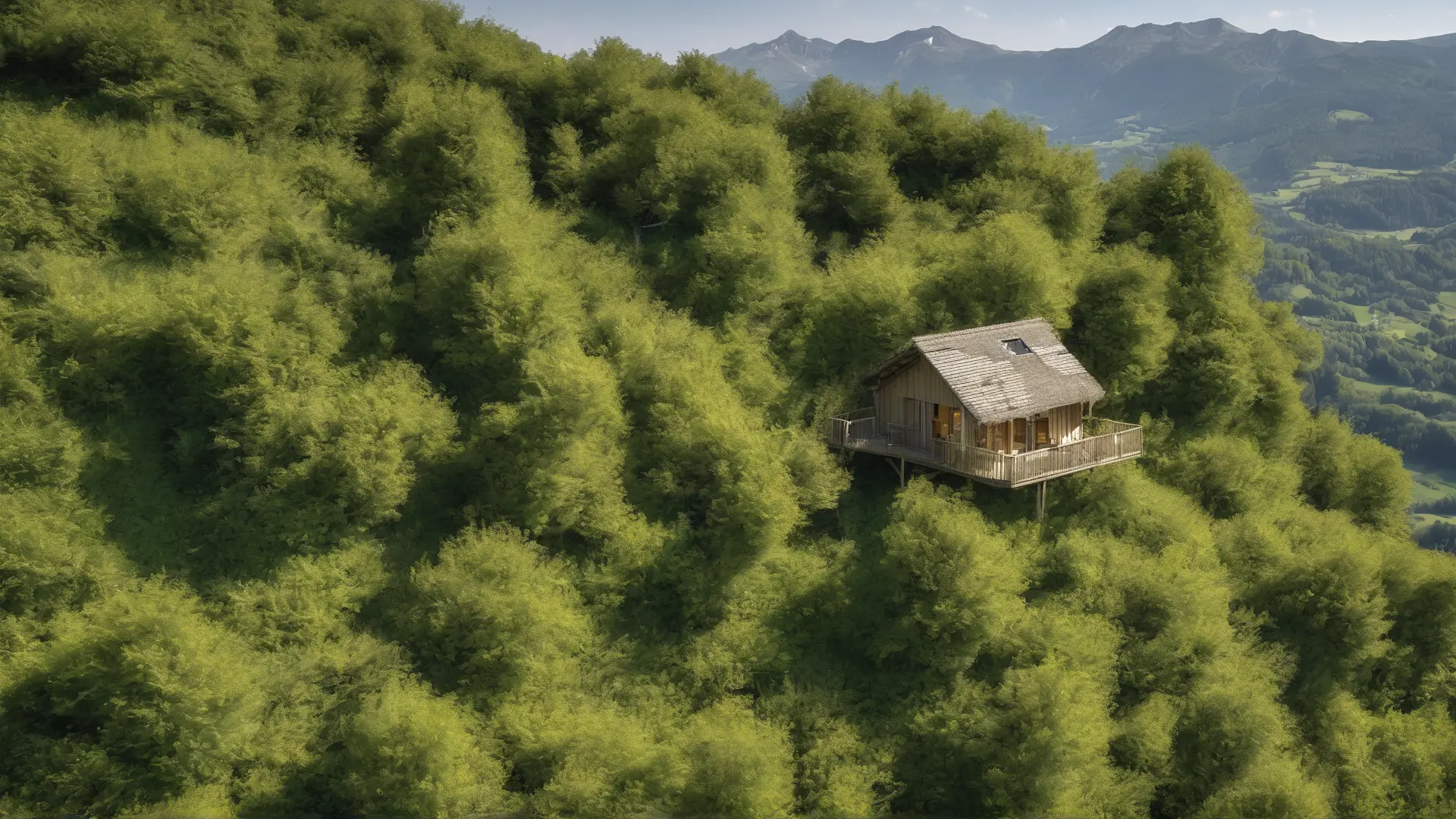 Hébergement insolite Pays Basque avec cabane perchée et nature environnante