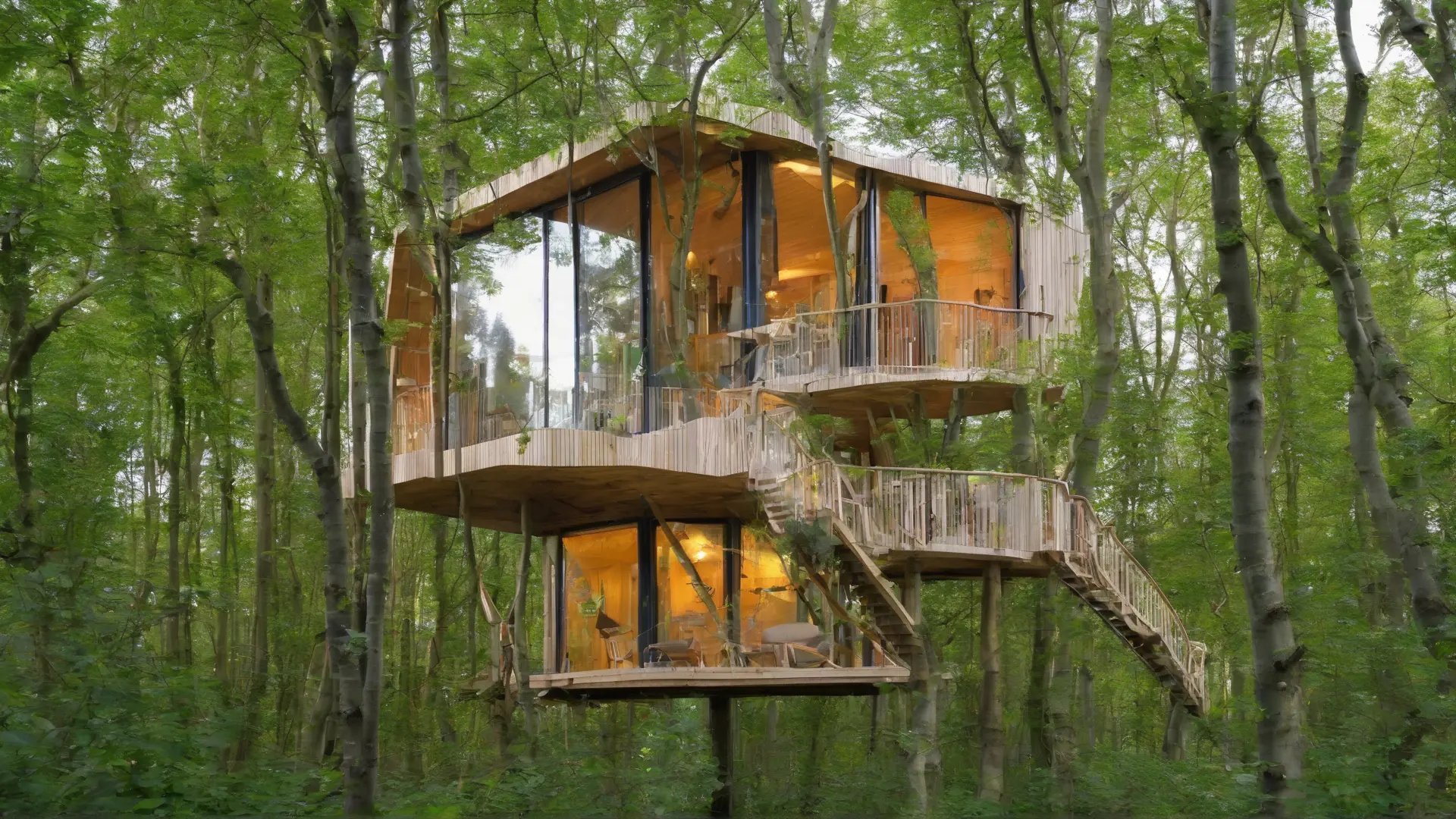 Hébergement insolite en Pays de la Loire, cabane dans les arbres
