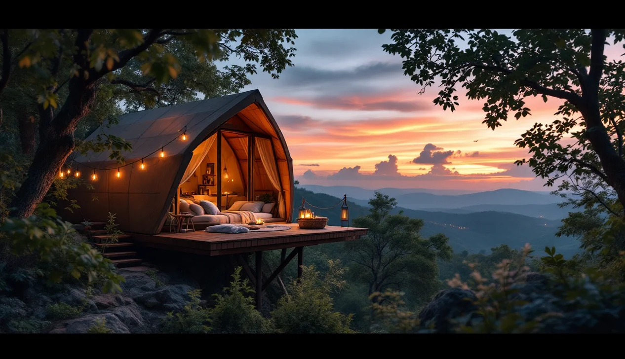Endroit insolite pour dormir en amoureux, cabane avec spa
