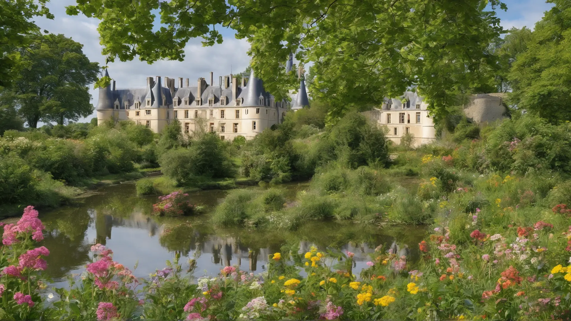 Hébergement insolite château de la Loire avec vue sur la nature