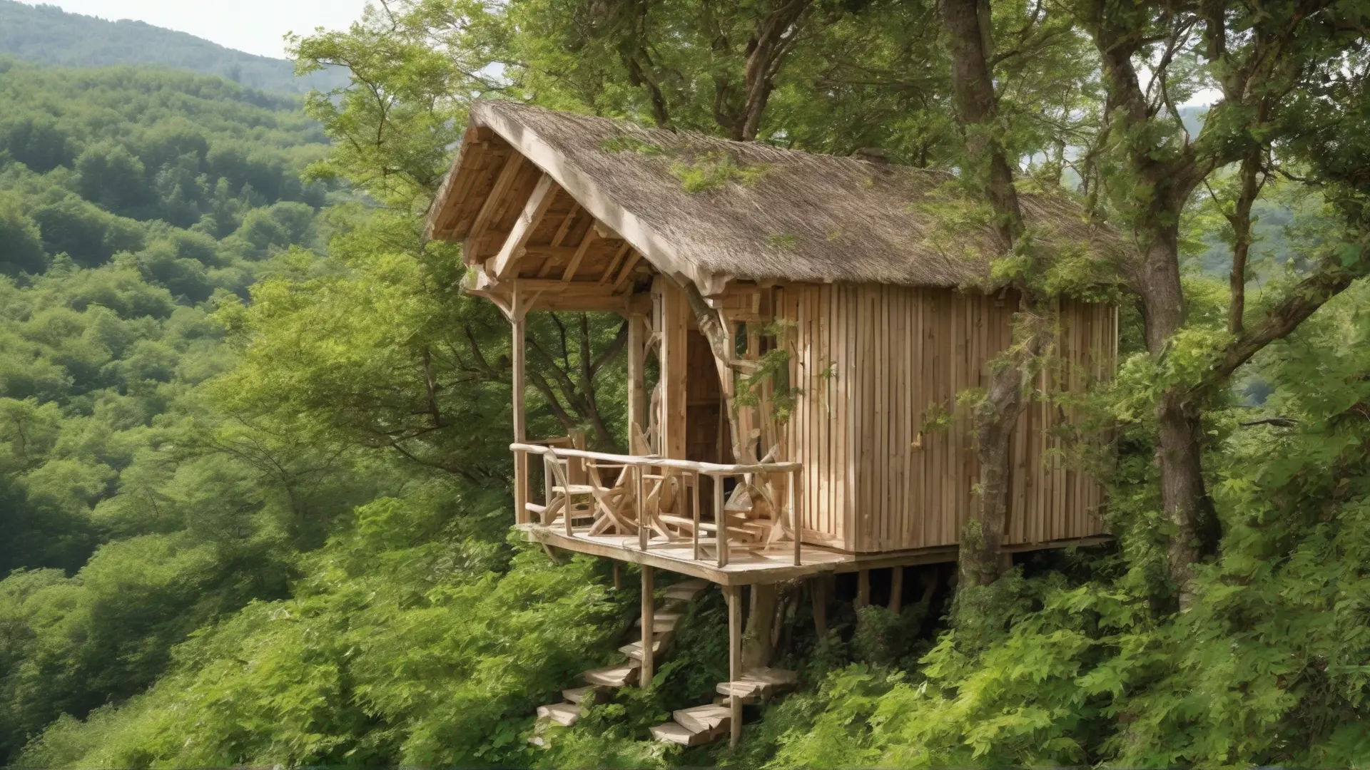 Hébergement insolite Hérault : cabane perchée dans les arbres
