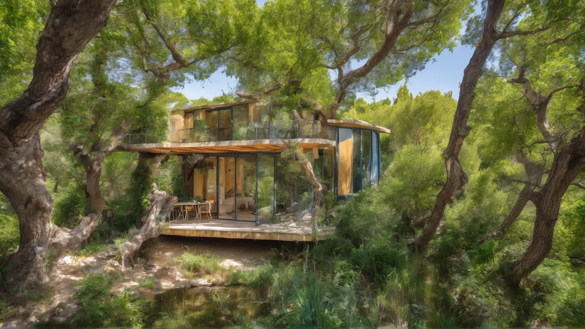 Hébergement insolite Montpellier : cabane dans les arbres en pleine nature