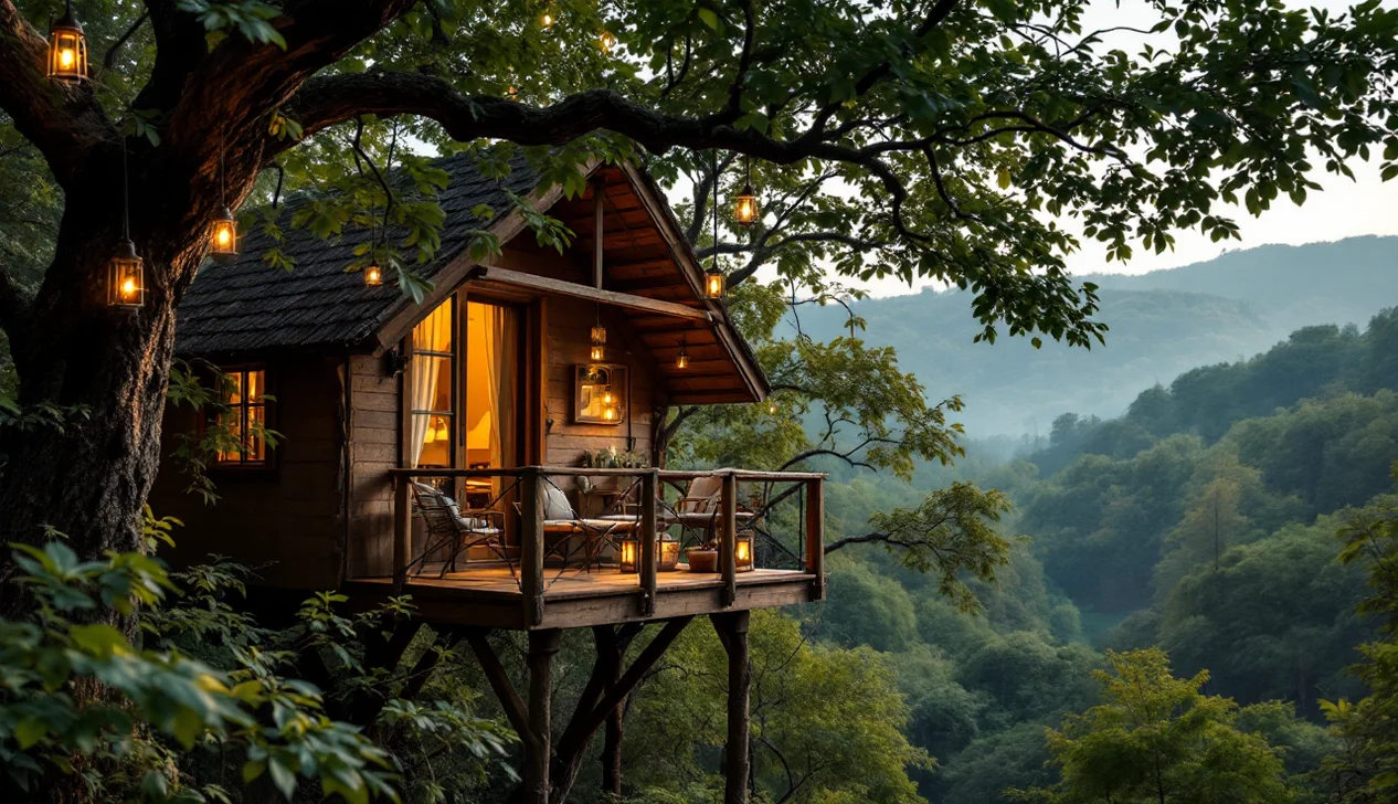 Nuit insolite à 100 km de Paris dans une cabane dans les arbres