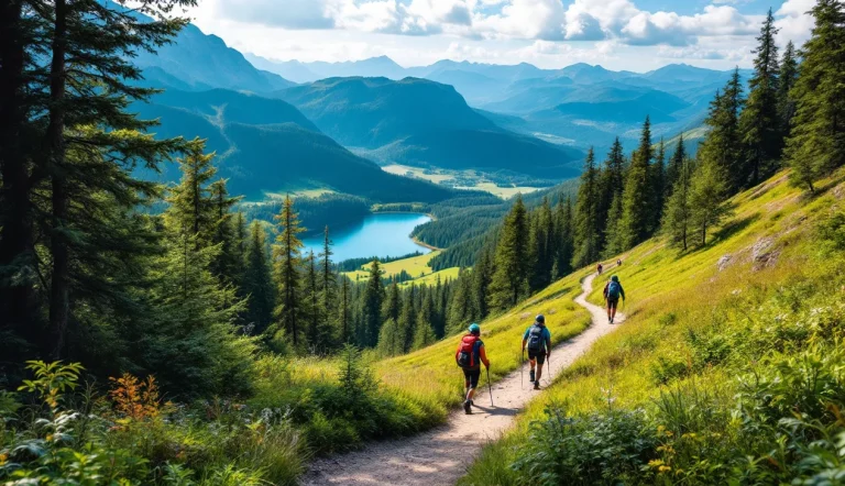 Randonnée dans le Jura avec paysages variés et lacs